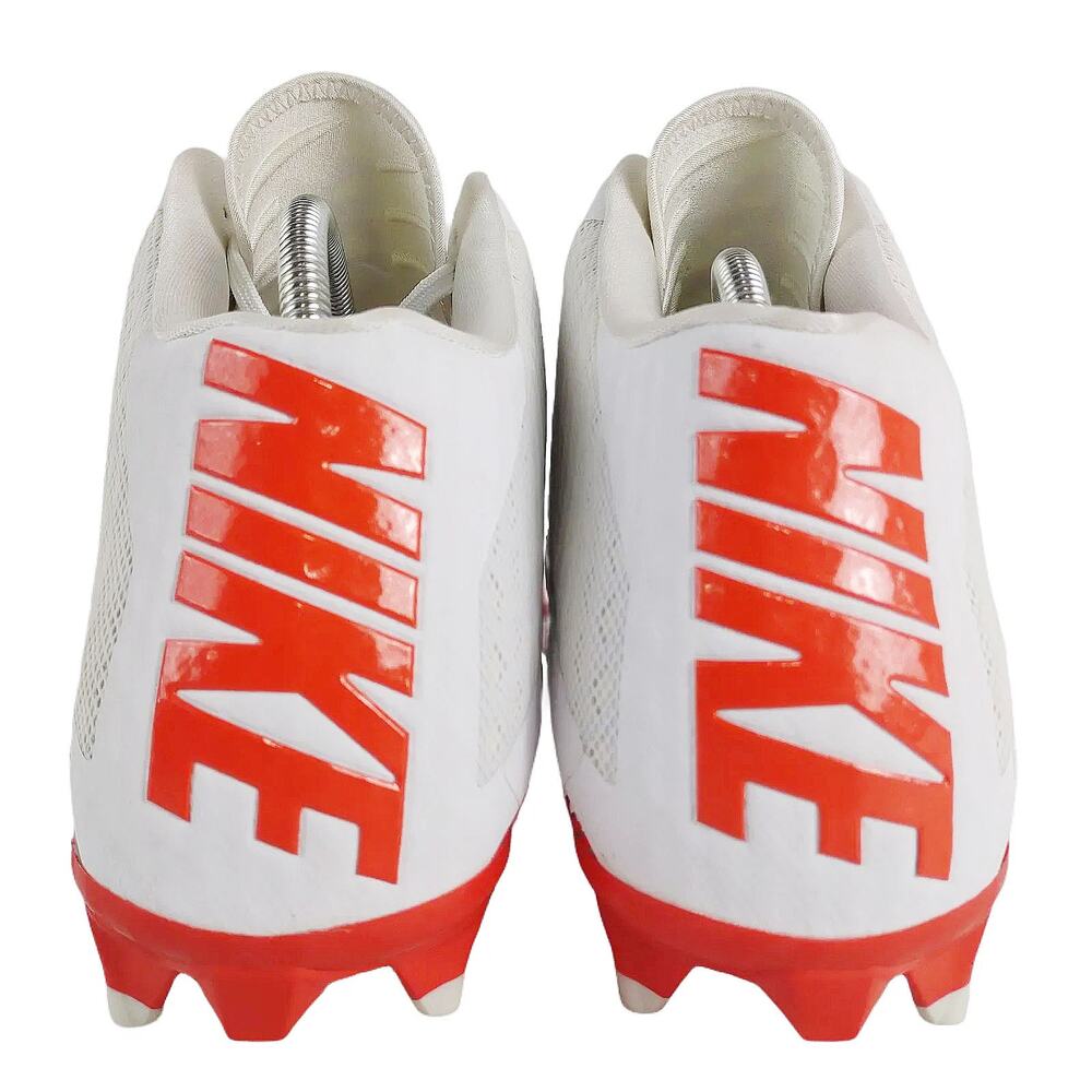 NIKE Vapor Speed 2 PF TD Mid Men's 16 Football Cleats 847089-811 Orange White - Picture 5 of 10